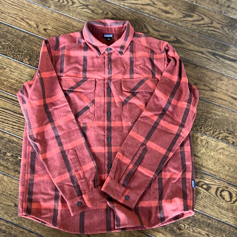 Mens Patagonia Wool flannel shirt